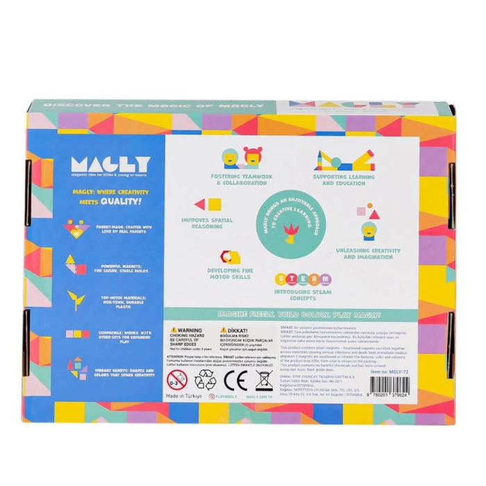 BFS   MGL-72 72 PCS MANYETİK BLOK