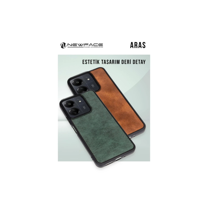 BFS  iPhone 16 Plus Kılıf Aras Deri Kapak - Siyah