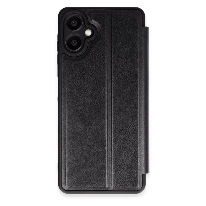 BFS  Samsung Galaxy A06 Kılıf Flip Cover - Siyah