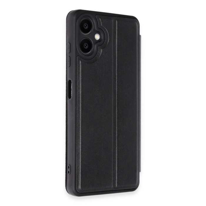 BFS  Samsung Galaxy A06 Kılıf Flip Cover - Siyah