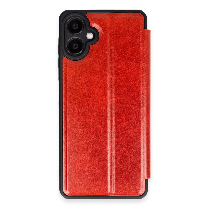 BFS  Samsung Galaxy A06 Kılıf Flip Cover - Kırmızı