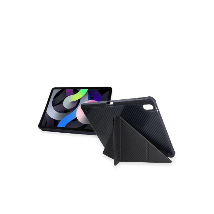 BFS  iPad Pro 13 (2024) Kılıf Color Karbon Tablet Kılıfı - Koyu Gri