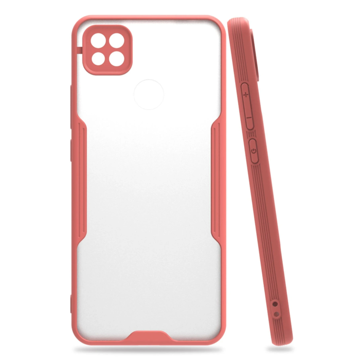 BFS  Xiaomi Redmi 9C Kılıf Platin Silikon - Pembe