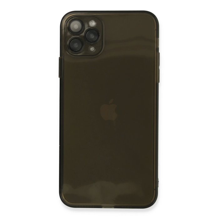 BFS  iPhone 11 Pro Max Kılıf Fly Lens Silikon - Siyah