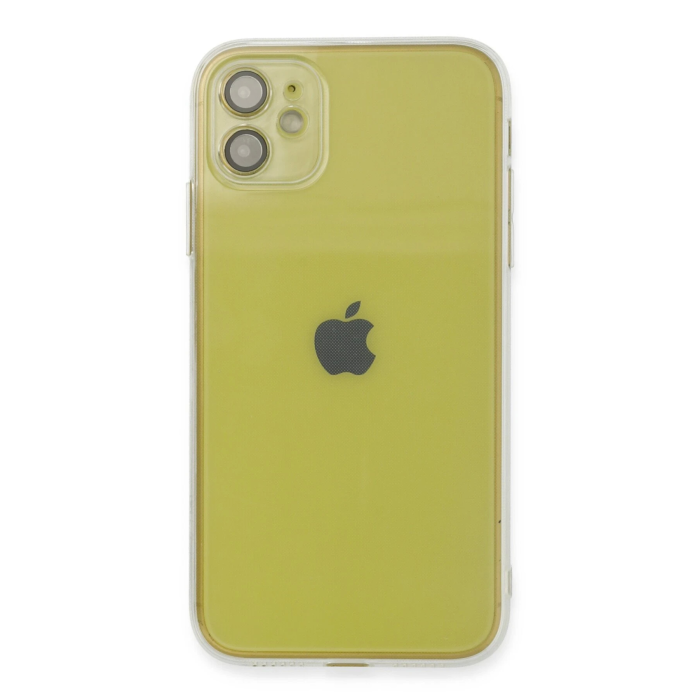 BFS  iPhone 12 Kılıf Fly Lens Silikon - Şeffaf