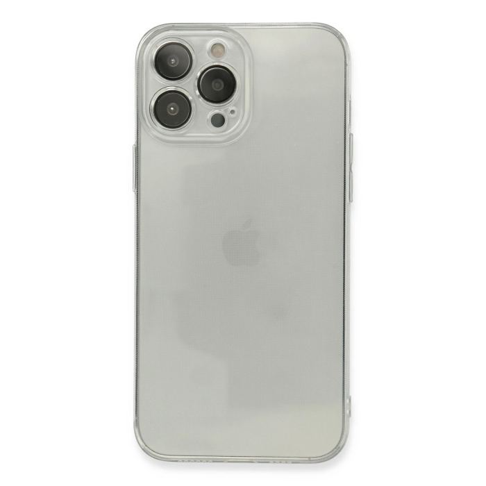 BFS  iPhone 13 Pro Kılıf Fly Lens Silikon - Şeffaf