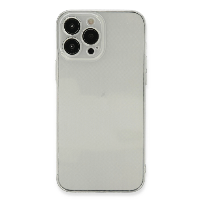BFS  iPhone 13 Pro Kılıf Fly Lens Silikon - Şeffaf