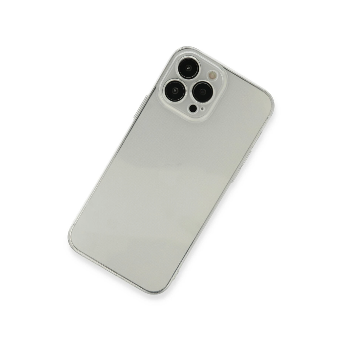 BFS  iPhone 13 Pro Kılıf Fly Lens Silikon - Şeffaf