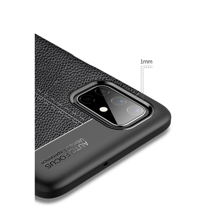 BFS  Samsung Galaxy M51 Kılıf Auto Focus Kapak - Siyah