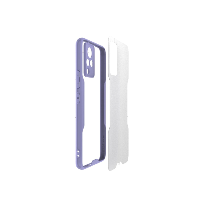 BFS  Vivo V21 Kılıf Platin Silikon - Lacivert