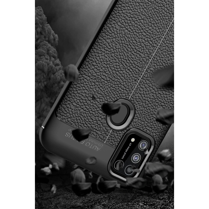 BFS  Samsung Galaxy M31 Kılıf Auto Focus Kapak - Kırmızı