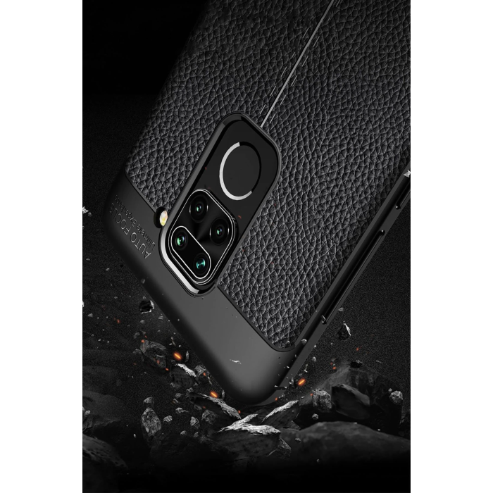 BFS  Xiaomi Redmi Note 9 Kılıf Auto Focus Kapak - Lacivert