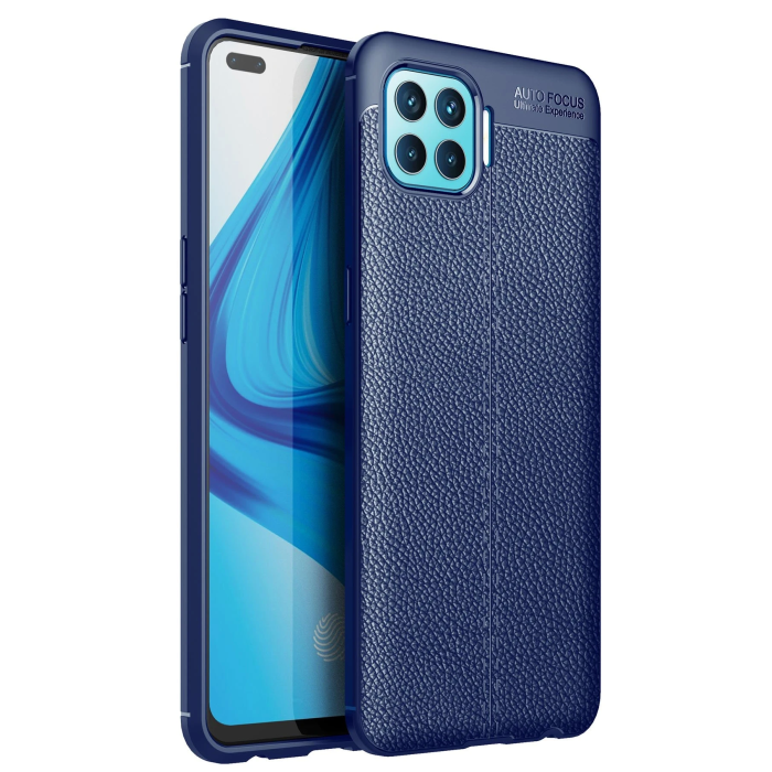 BFS  Oppo Reno 4 Lite Kılıf Auto Focus Kapak - Lacivert