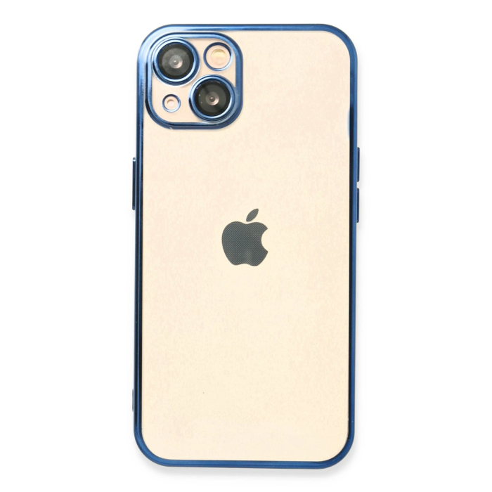 BFS  iPhone 13 Kılıf Razer Lensli Silikon - Açık Mavi