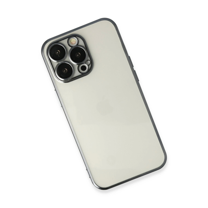 BFS  iPhone 13 Pro Kılıf Razer Lensli Silikon - Siyah