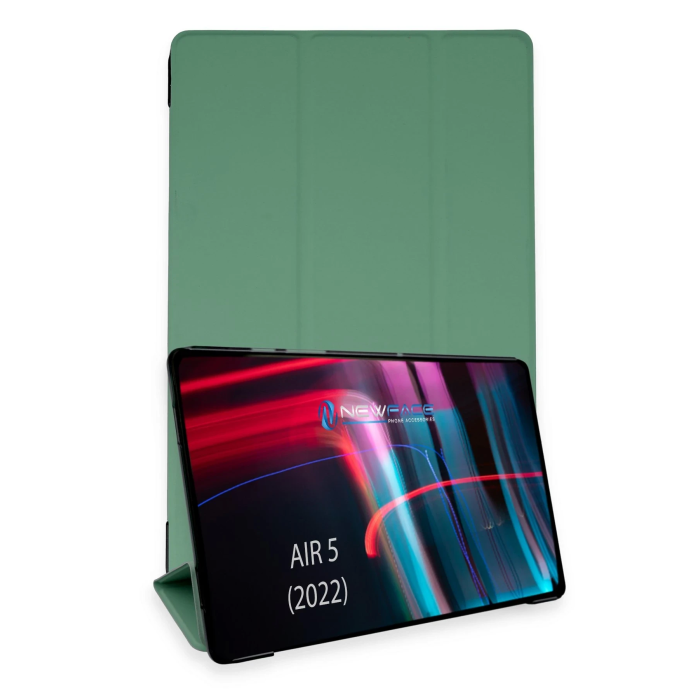 BFS  iPad Air 5 (2022) Kılıf Tablet Smart Kılıf - Koyu Yeşil