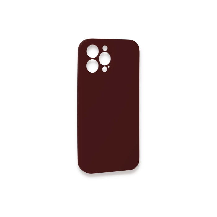 BFS  iPhone 13 Pro Max Kılıf Lansman Legant Silikon - Bordo