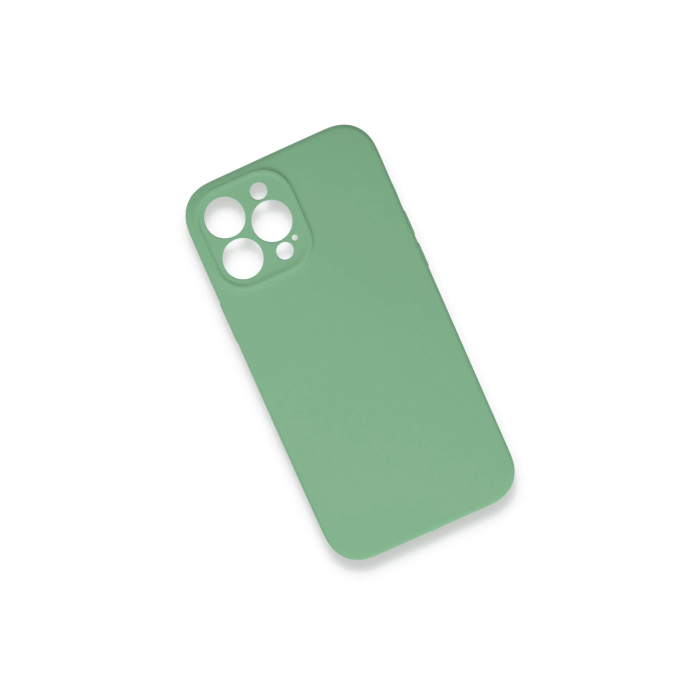 BFS  iPhone 13 Pro Max Kılıf Lansman Legant Silikon - Yeşil