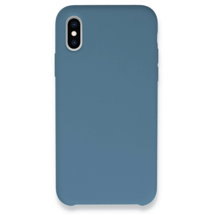 BFS  iPhone X Kılıf Lansman Legant Silikon - Açık Mavi