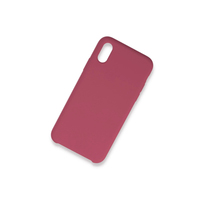 BFS  iPhone X Kılıf Lansman Legant Silikon - Fuşya