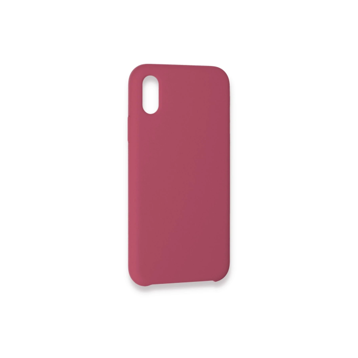 BFS  iPhone X Kılıf Lansman Legant Silikon - Fuşya