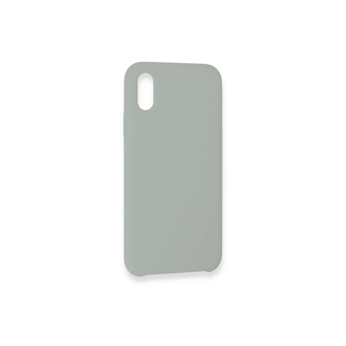 BFS  iPhone XS Kılıf Lansman Legant Silikon - Açık Gri