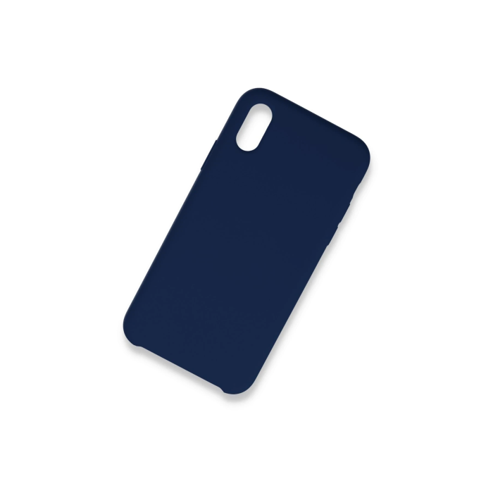 BFS  iPhone XS Max Kılıf Lansman Legant Silikon - Lacivert