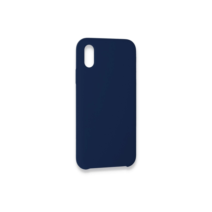 BFS  iPhone XS Max Kılıf Lansman Legant Silikon - Lacivert
