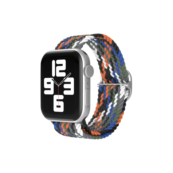 BFS  Apple Watch 38mm Star Kordon - Gri-Turuncu