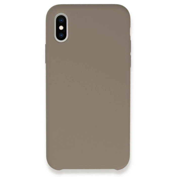 BFS  iPhone XS Max Kılıf Lansman Legant Silikon - Bej