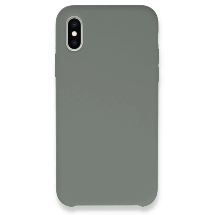 BFS  iPhone XS Max Kılıf Lansman Legant Silikon - Gri