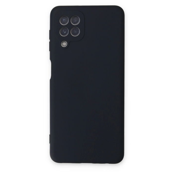 BFS  Samsung Galaxy A22 Kılıf Nano içi Kadife Silikon - Lacivert
