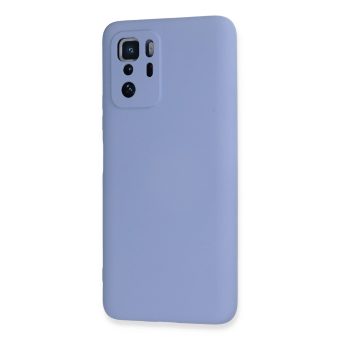 BFS  Xiaomi Poco X3 GT Kılıf Nano içi Kadife Silikon - Lila