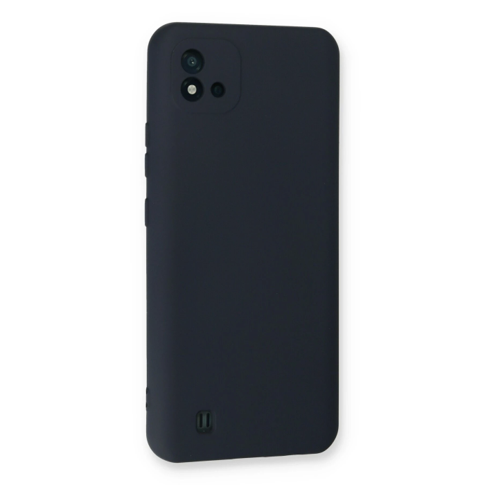BFS  Realme C11 2021 Kılıf Nano içi Kadife Silikon - Lacivert