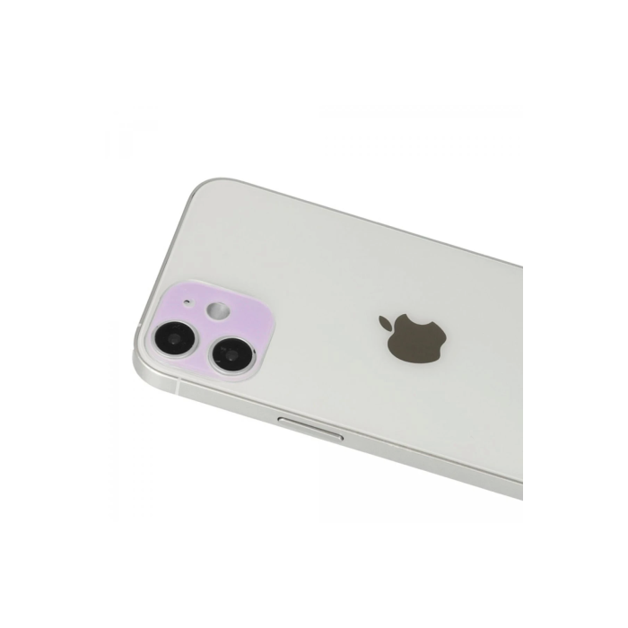 BFS  iPhone 12 Rainbow Kamera Lens Koruma Cam - Mor