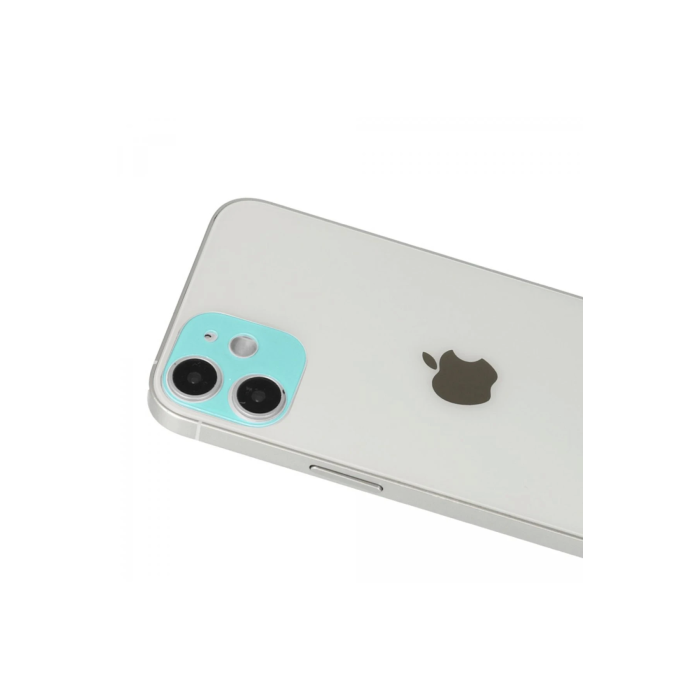 BFS  iPhone 12 Rainbow Kamera Lens Koruma Cam - Yeşil