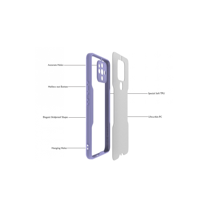 BFS  Tecno Camon 16 Kılıf Platin Silikon - Siyah