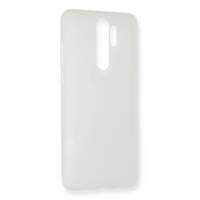 BFS  Xiaomi Redmi Note 8 Pro Kılıf PP Ultra İnce Kapak - Beyaz