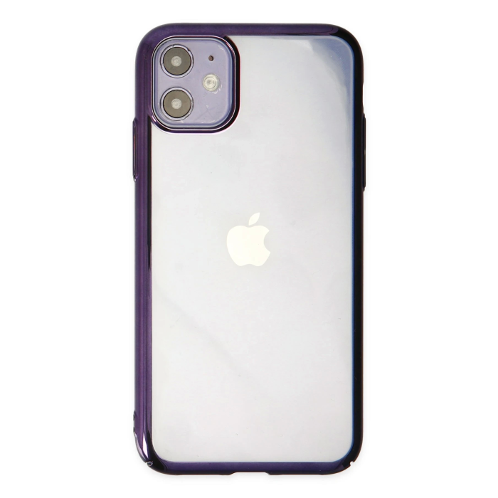 BFS  iPhone 11 Kılıf Element Silikon - Mor