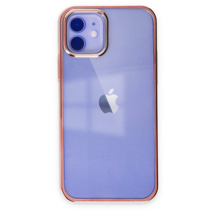 BFS  iPhone 12 Kılıf Element Silikon - Pembe
