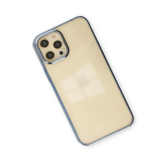 BFS  iPhone 12 Pro Max Kılıf Element Silikon - Mavi