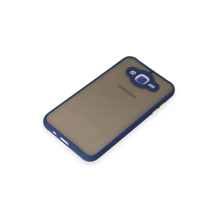 BFS  Samsung Galaxy J7 Kılıf Montreal Silikon Kapak - Lacivert