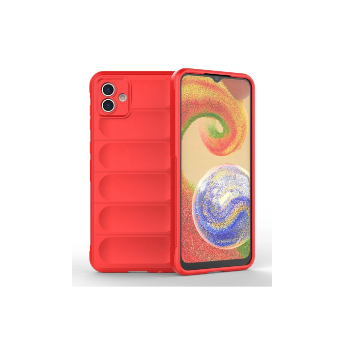 BFS  Samsung Galaxy A04E Kılıf Optimum Silikon - Kırmızı