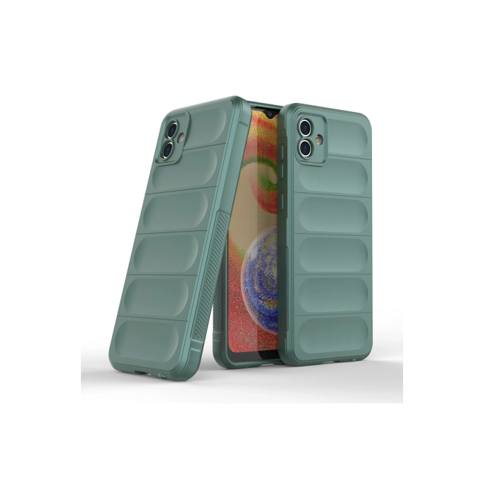 BFS  Samsung Galaxy A04E Kılıf Optimum Silikon - Koyu Yeşil