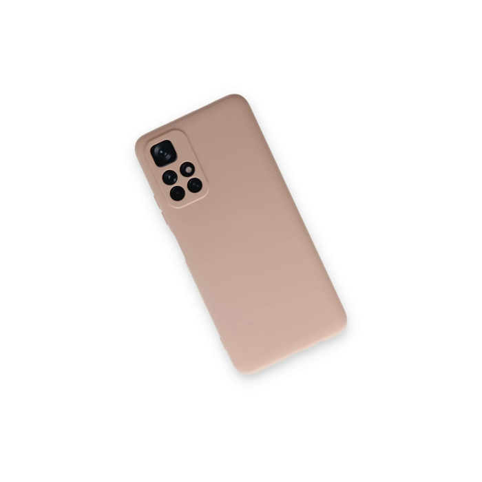 BFS  Xiaomi Redmi Note 11T Kılıf Nano içi Kadife Silikon - Pudra