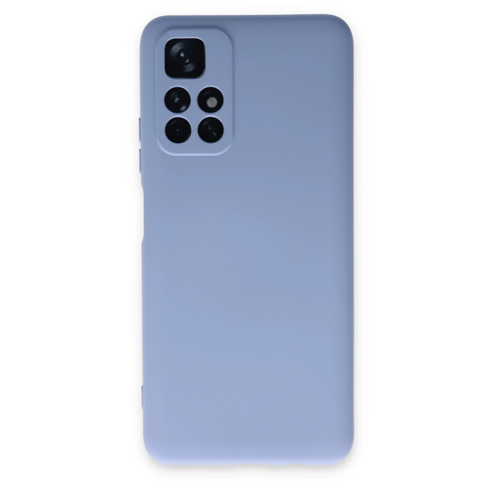 BFS  Xiaomi Redmi Note 11T Kılıf Nano içi Kadife Silikon - Lila