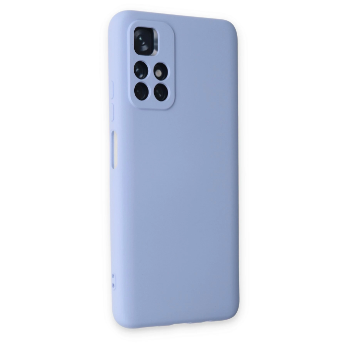 BFS  Xiaomi Redmi Note 11T Kılıf Nano içi Kadife Silikon - Lila