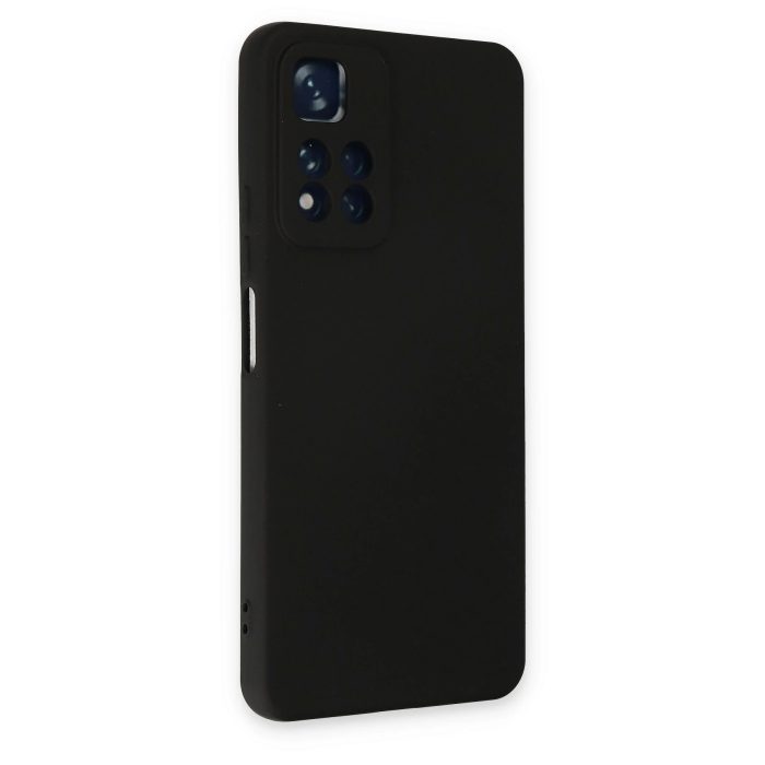 BFS  Xiaomi Redmi Note 11 Pro Plus 5G Kılıf Nano içi Kadife Silikon - Siyah