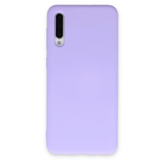 BFS  Samsung Galaxy A30S Kılıf Nano içi Kadife Silikon - Lila