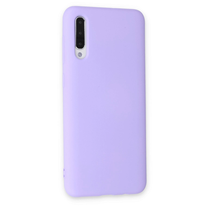 BFS  Samsung Galaxy A30S Kılıf Nano içi Kadife Silikon - Lila